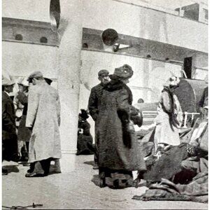 Titanic Rescued Passengers 1912 White Star Line Nautical Disaster DWZ4E